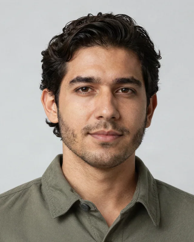 3D designer, Latin America, illustrative portrait